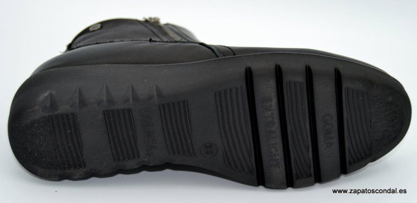 30´s L 4452 negro suela extra ligera